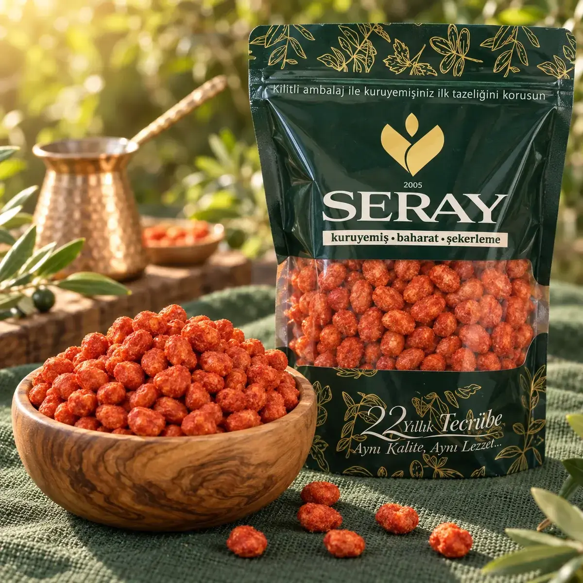 Cips Soslu Fıstık
