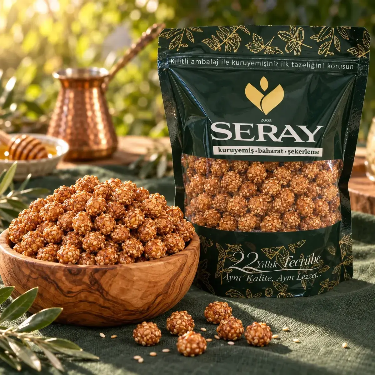 Ballı Susamlı Leblebi